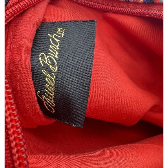 Laurel Burch Feline Faces Round Crossbody Purse Bag Cats Kitty Multicolored - Picture 9 of 10